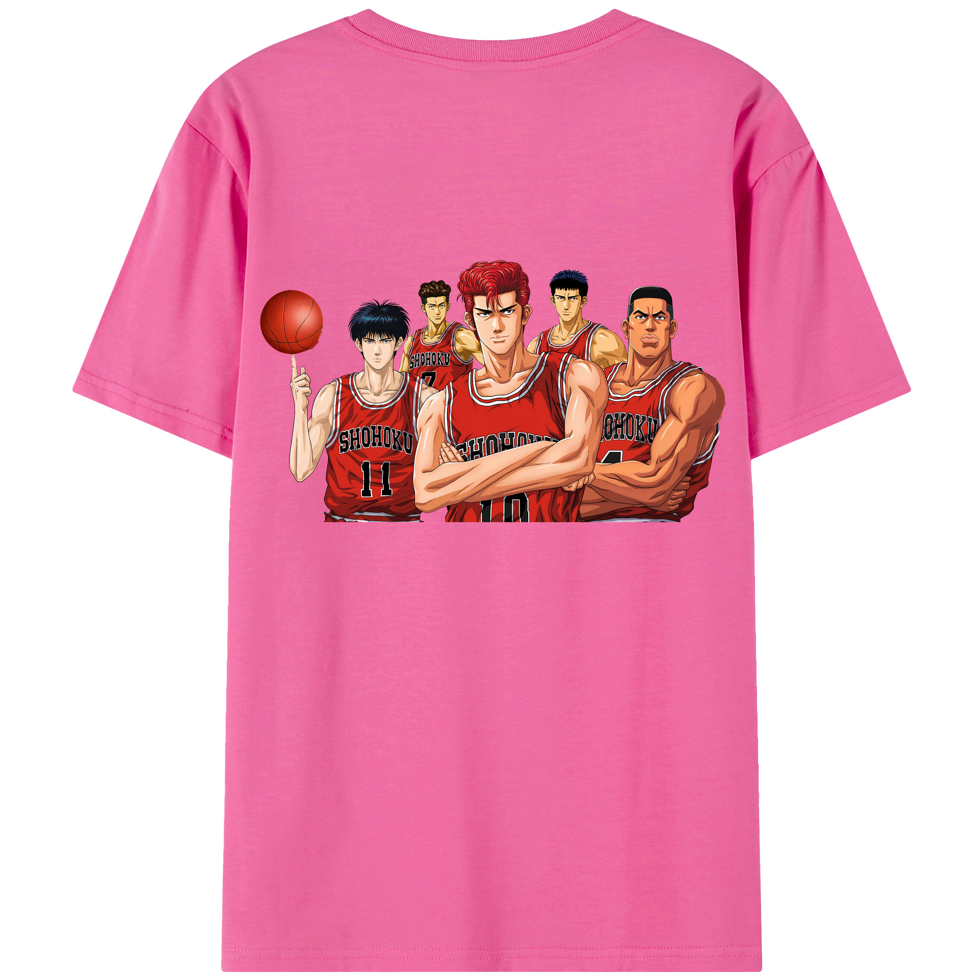 （画像用） SLAM DUNK／スラムダンク レディース半袖Tシャツ(バックプリント)